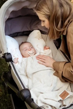 Kocyk Bambusowy Hana Ciepły Beż