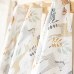 Pieluszki bambusowe 50×60 cm 2 szt Wild Safari