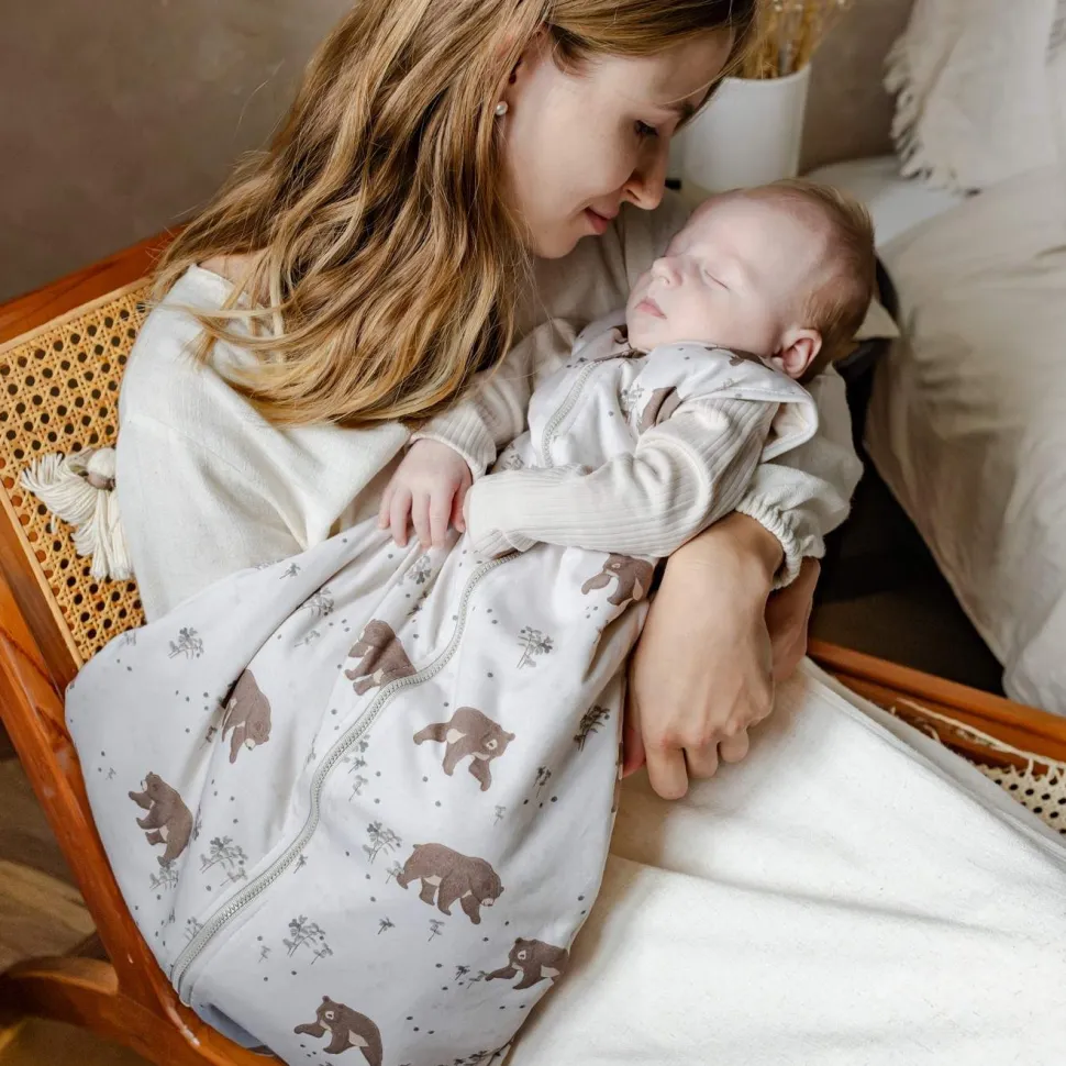 Śpiworek 1.0 TOG dla niemowlaka 0-6 mies. Temo