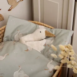 Pościel dla dziecka z wypełnieniem 100×135 cm Happy Goose Olive