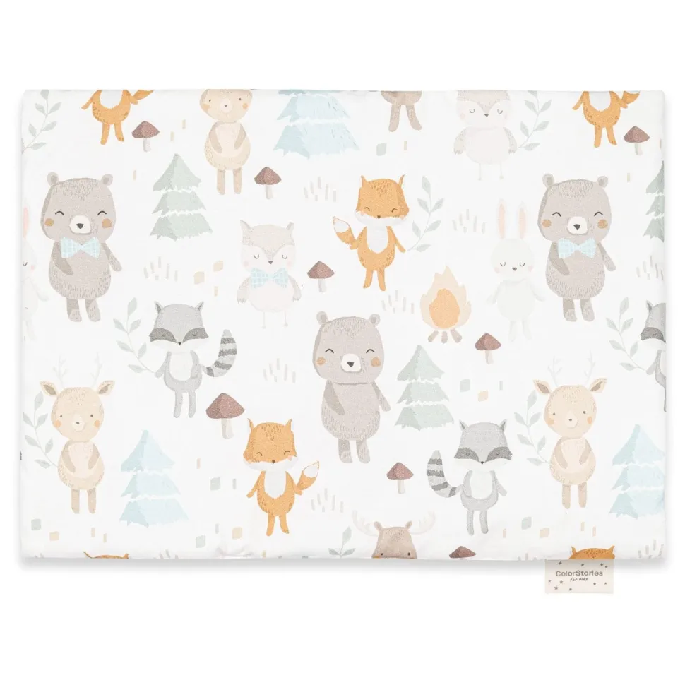 Poduszka dla niemowlaka z wypełnieniem 40×30 cm Woodland