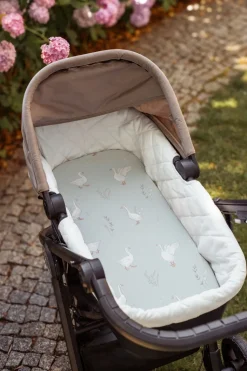 Prześcieradło do gondoli 84×45 cm Happy Goose Olive