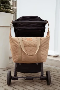 Torba do wózka XL Velvet Jasny Brąz