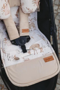 Wkładka do spacerówki Universal Forest Friends Beige