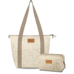 Zestaw Torba do wózka M + Kosmetyczka M 23×18 cm Herbs